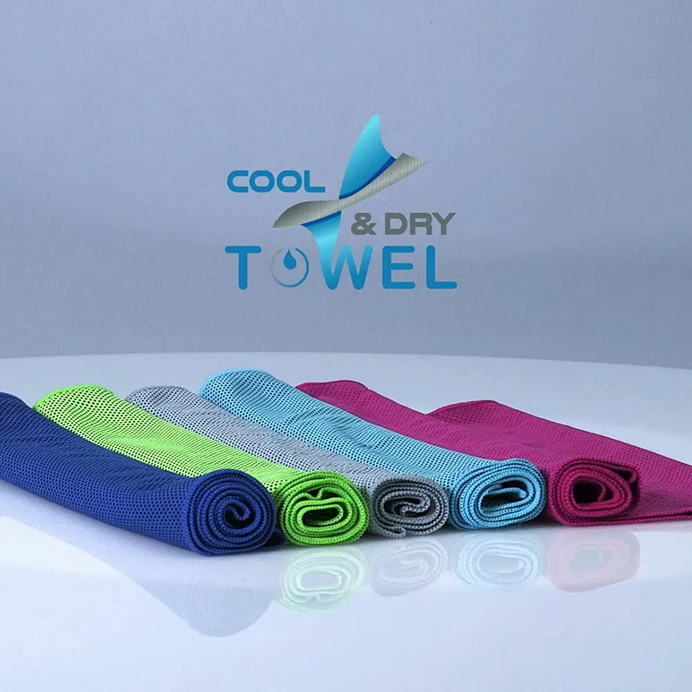 EUROMARKETING Ice Towel Always Fresh Asciugamano Fucsia
