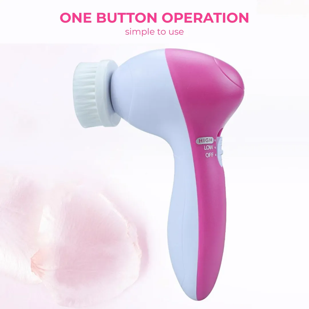 ADAMANTA 089 spazzola viso elettrica 5in1 rosa
