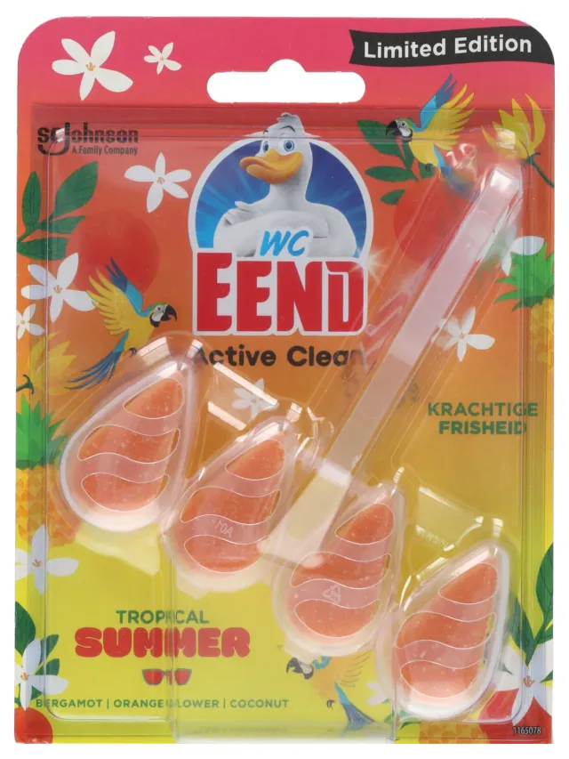 Wibra WC-Eend Tropical Summer blocco WC 38 g profumato