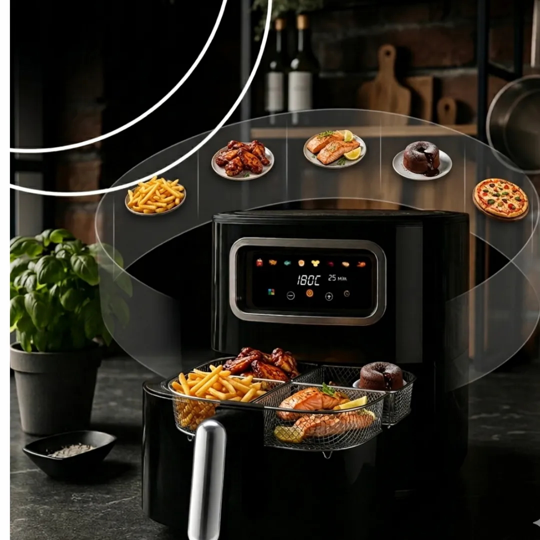 ADAMANTA SKU 2274 friggitrice ad aria 5 L nera