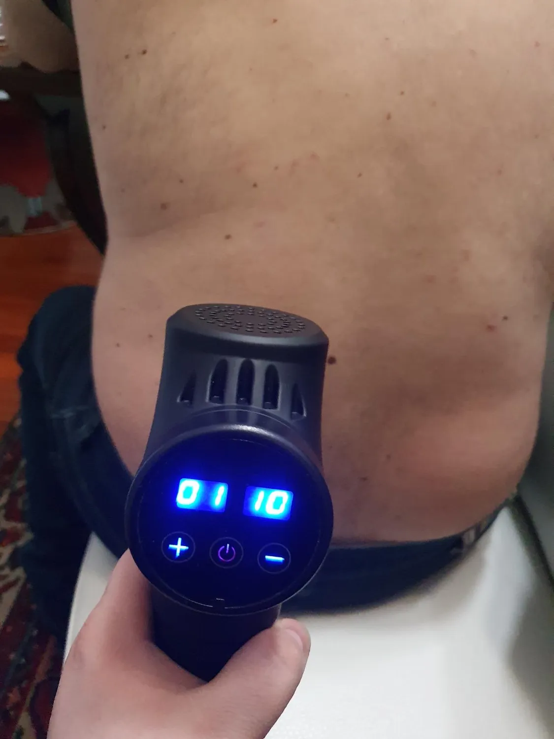 Action pistola massaggio muscolare 20 velocità 6 testine