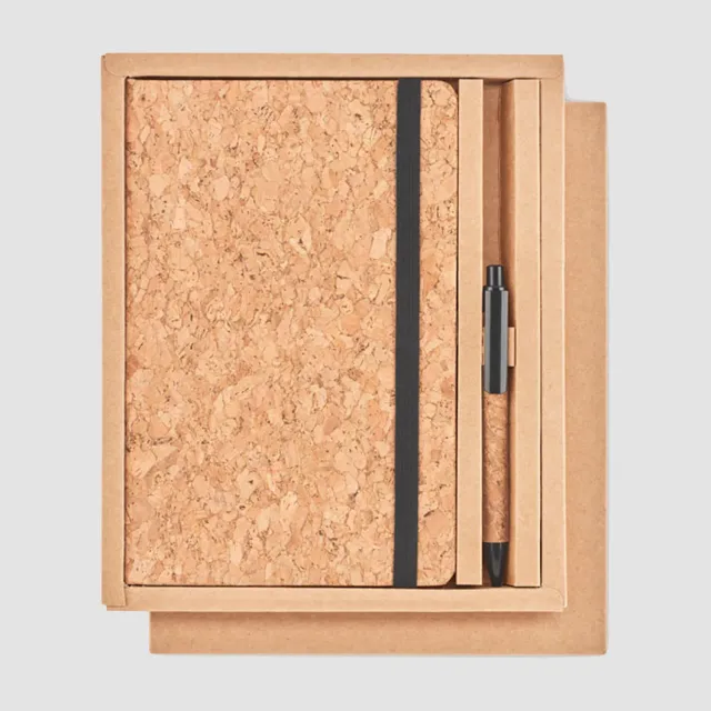 3BPRO MO6202 set quaderno A5 sughero e penna