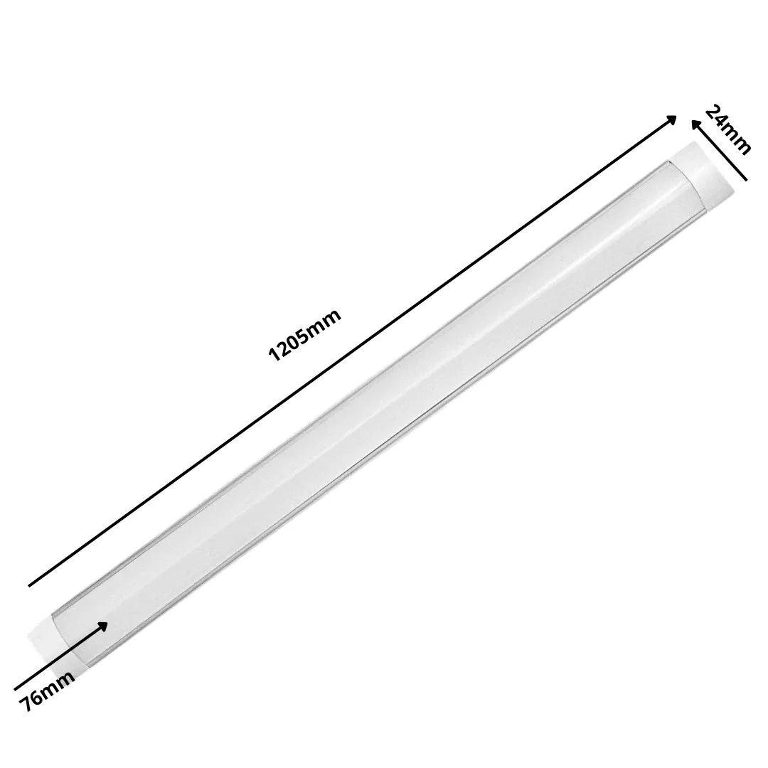 ADAMANTA Tubo LED 36W 6500K Luce Fredda 30 Pezzi