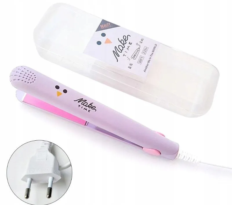 ADAMANTA Mini 377 piastra capelli ceramica da viaggio