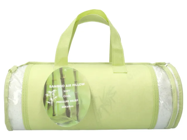 Wibra Cuscino Bamboo Memory Foam 40x60 cm con Borsa
