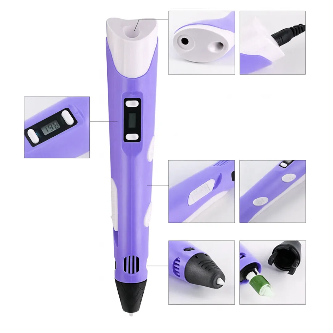Adamanta 433 penna stampa 3D LCD con filamenti