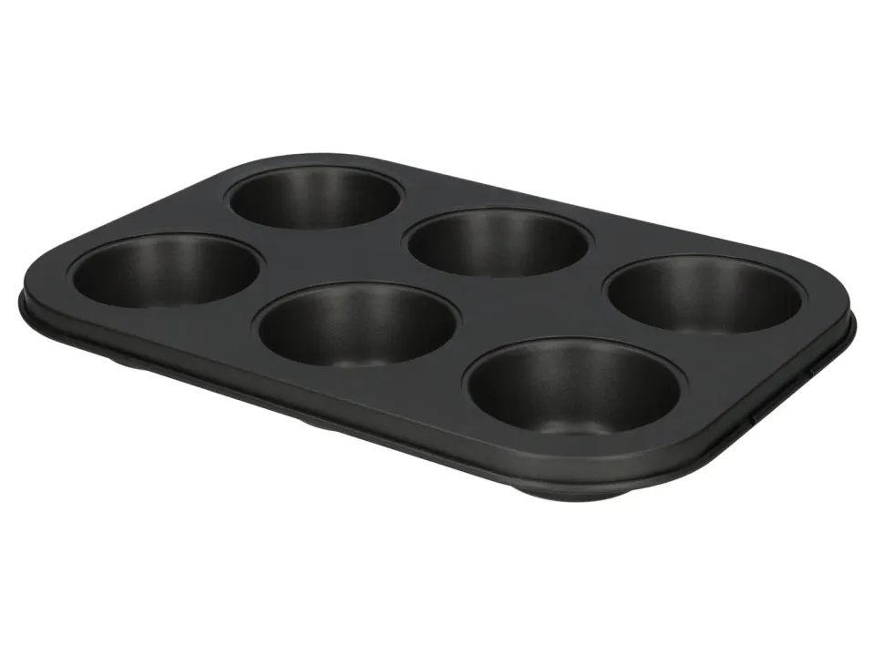 Wibra stampo muffin antiaderente 6 posti 26,5 cm