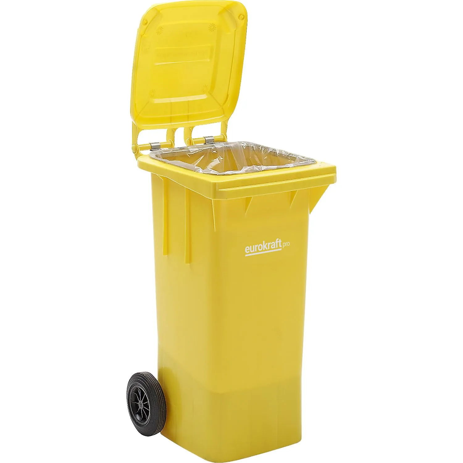 Kaiserkraft eurokraft pro bidone rifiuti plastica DIN EN 840