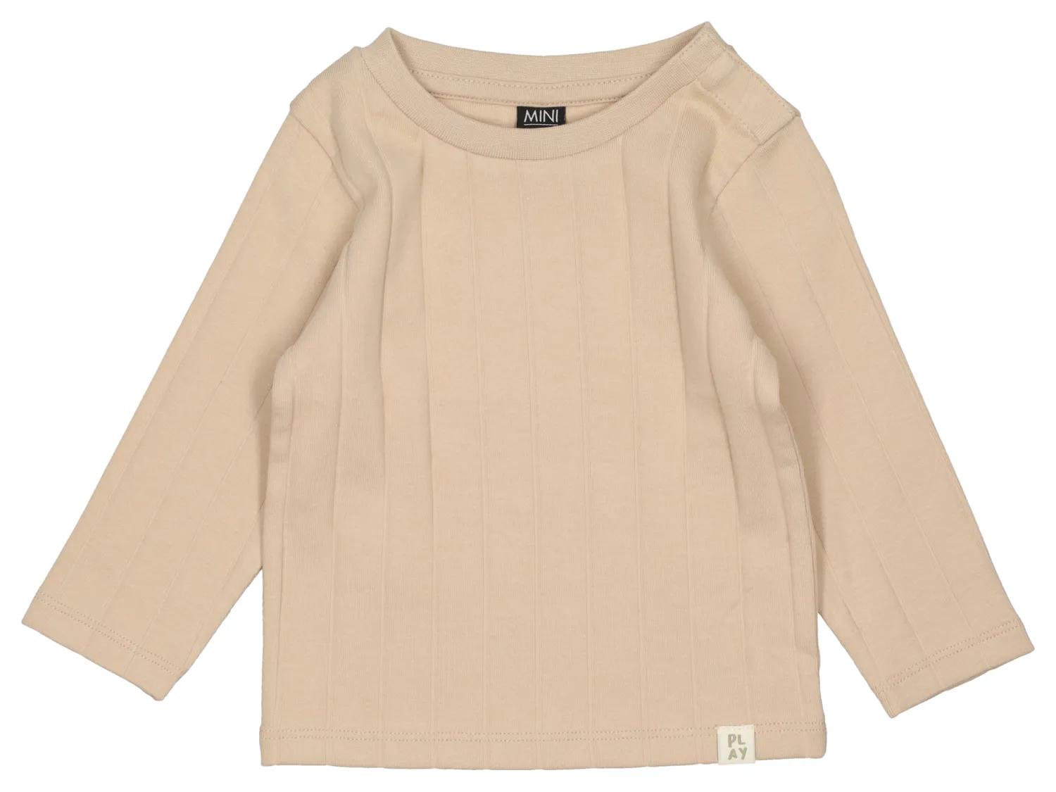 Wibra Baby T-shirt rib manica lunga