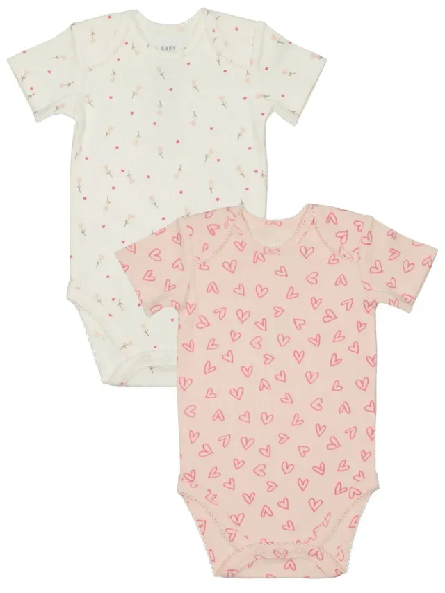 Wibra Body Neonato Manica Corta Cotone