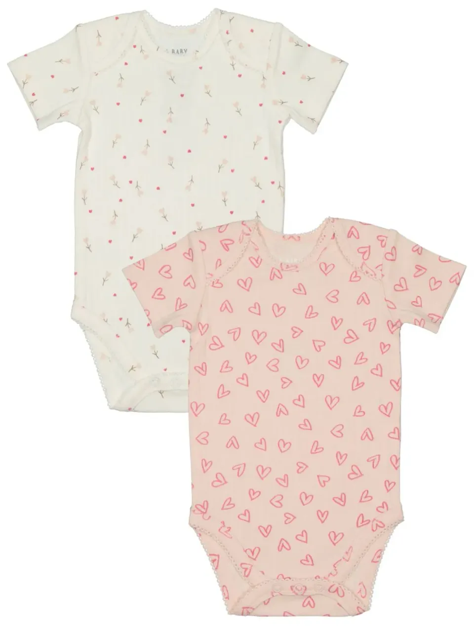 Wibra Body Neonato Manica Corta Cotone