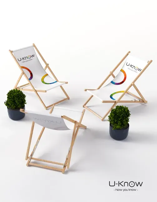 3BPRO chaise longue in legno personalizzabile in faggio