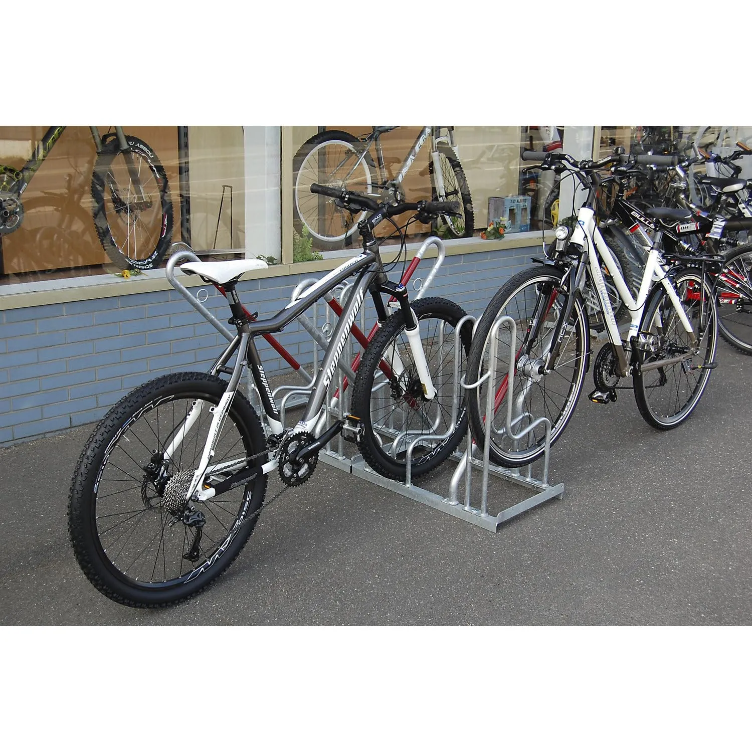 Kaiserkraft 4500 XBF rastrelliera bici 8 posti acciaio zincato