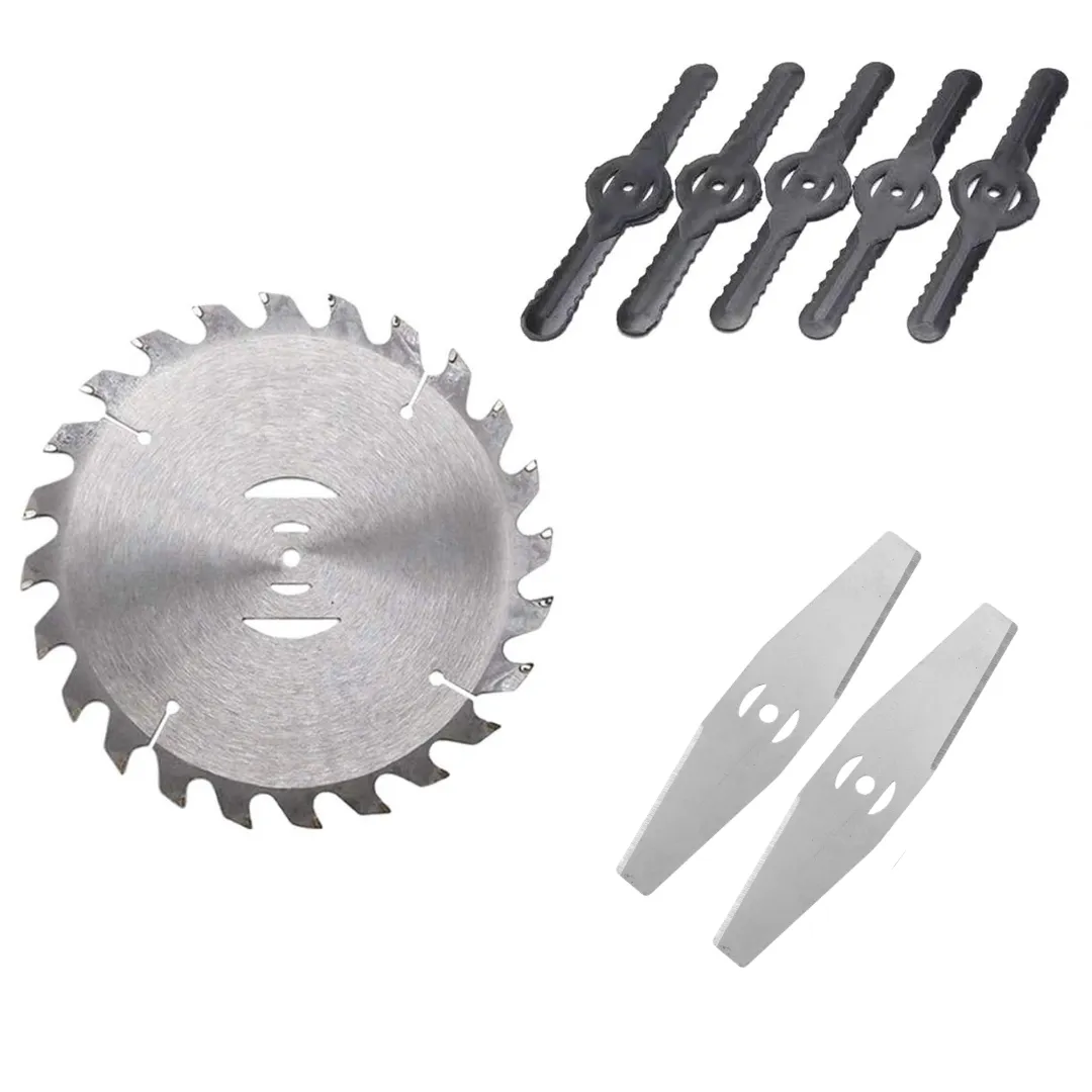 ADAMANTA 2170 lame decespugliatore 8 pezzi acciaio