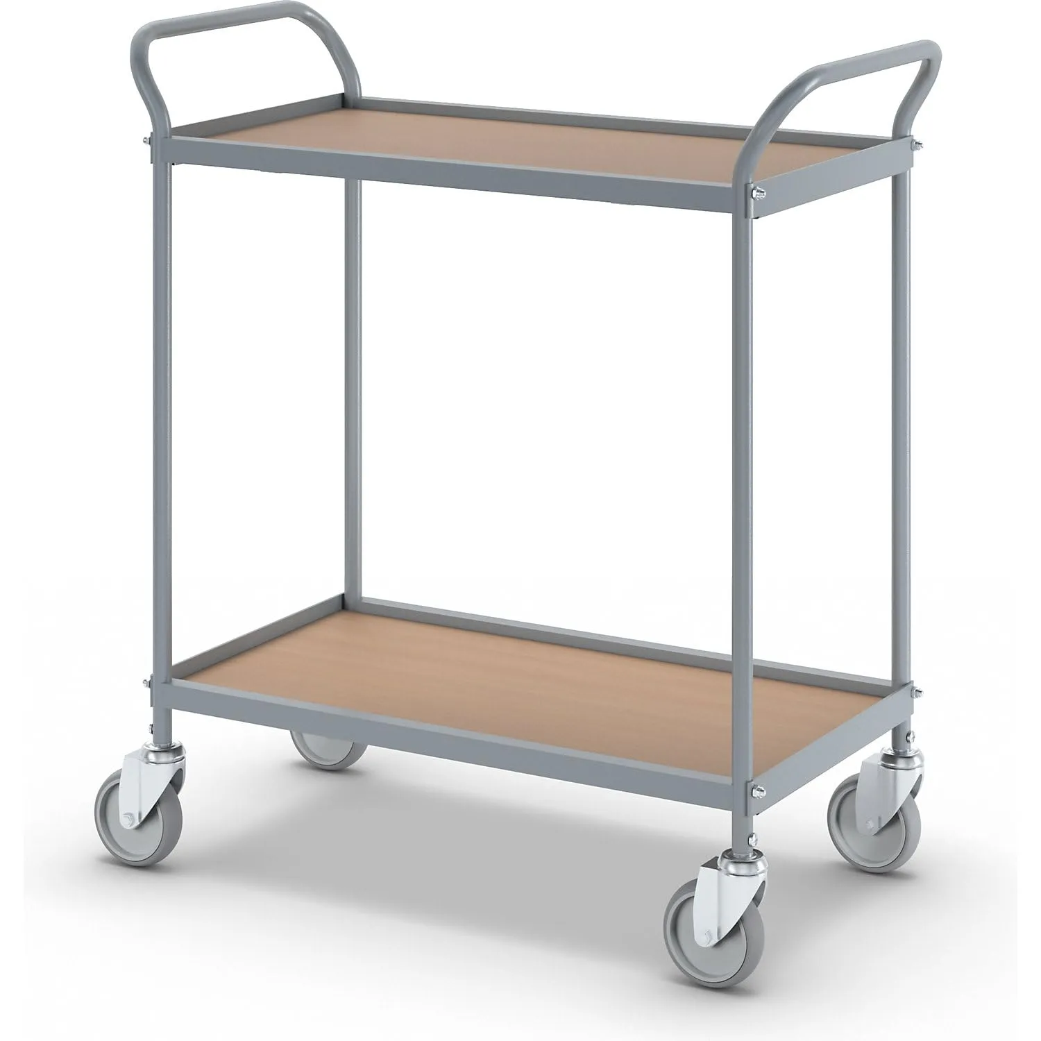 Kaiserkraft eurokraft pro carrello servizio 2 ripiani 150 kg