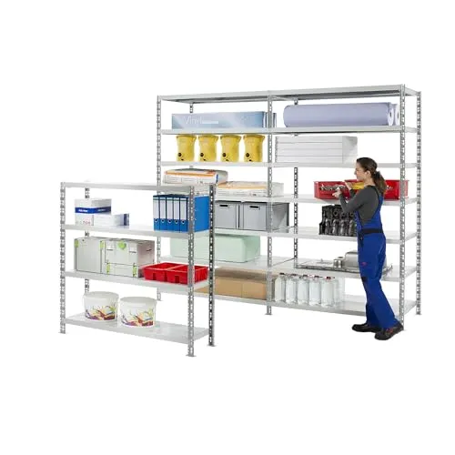 Kaiser+Kraft scaffale innesto campata larga ripiani lamiera