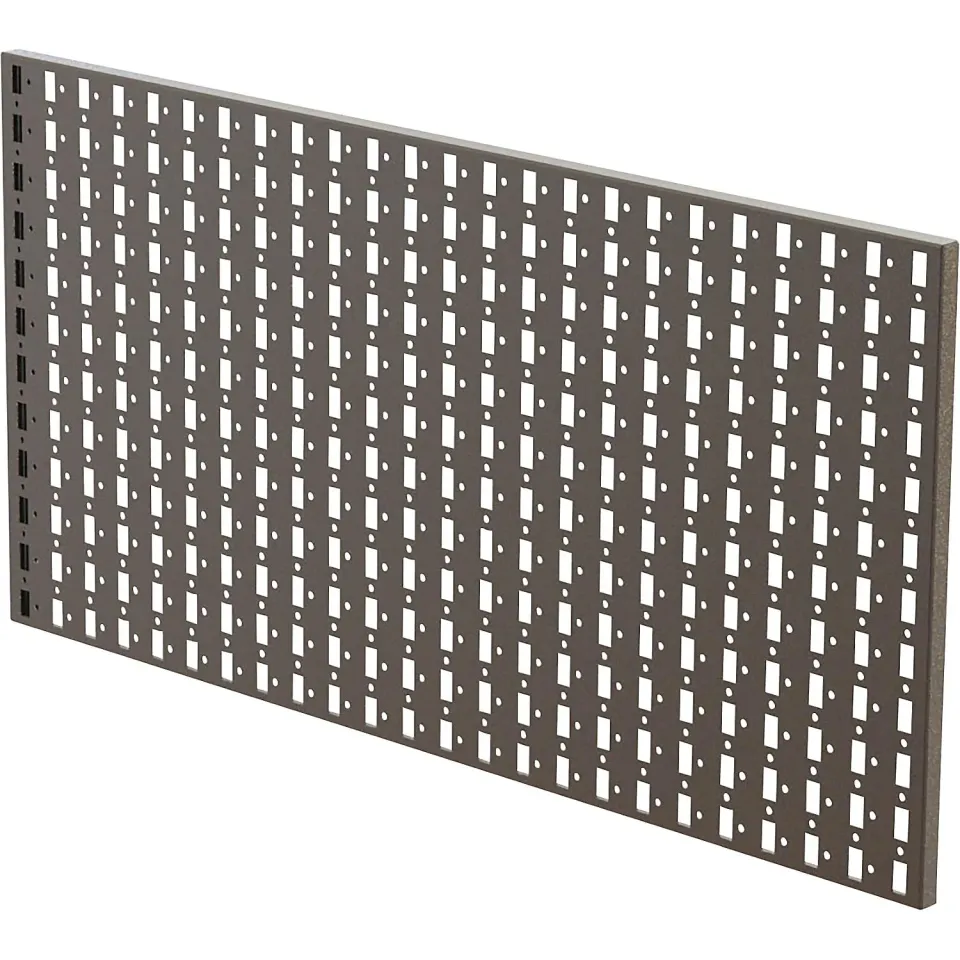 Kaiser+Kraft Pannello Forato Inox 800x600 mm Igienico
