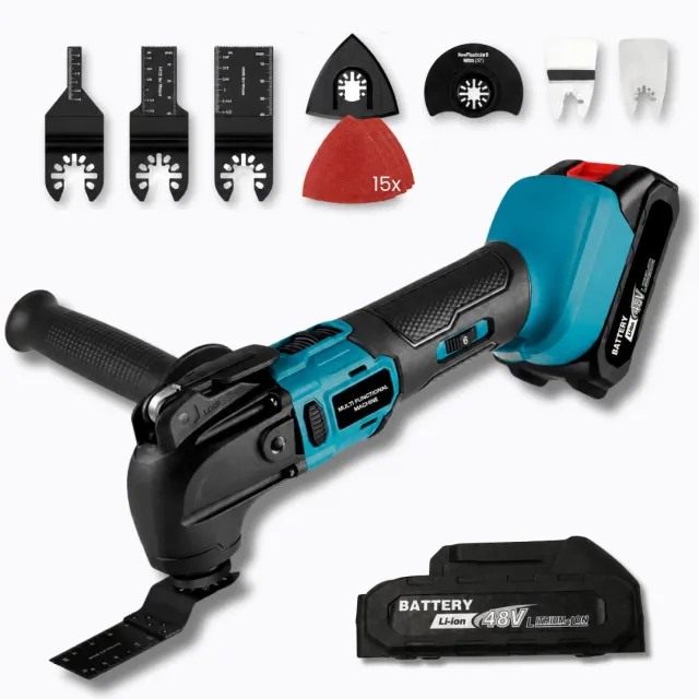 ADAMANTA 7110 utensile multifunzione oscillante batteria