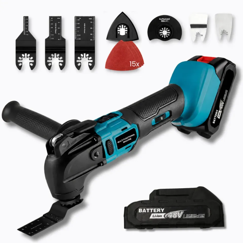 ADAMANTA 7110 utensile multifunzione oscillante batteria