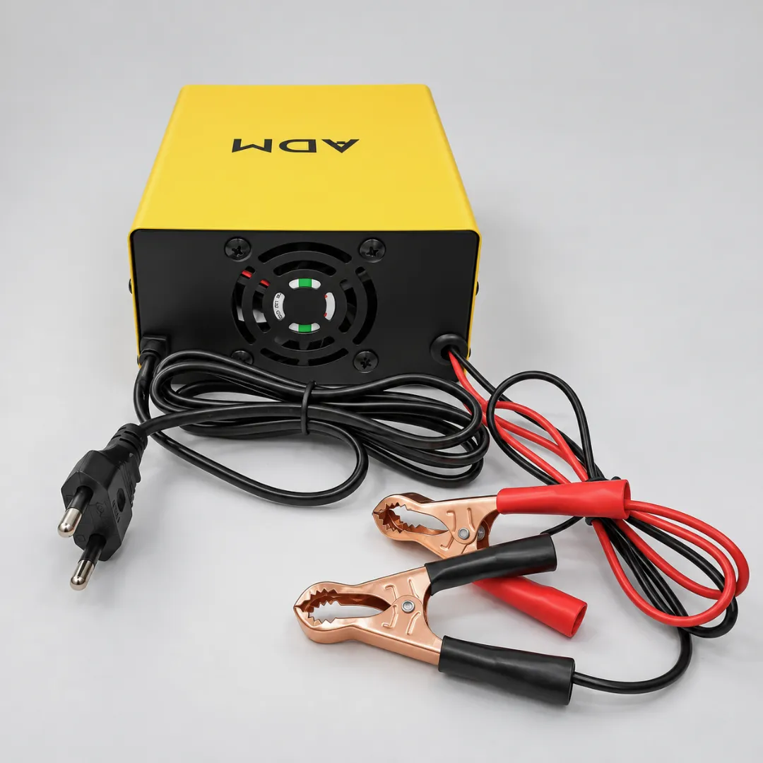 ADAMANTA BLM-CDQ-168 caricabatterie auto 12V/24V 15A LCD