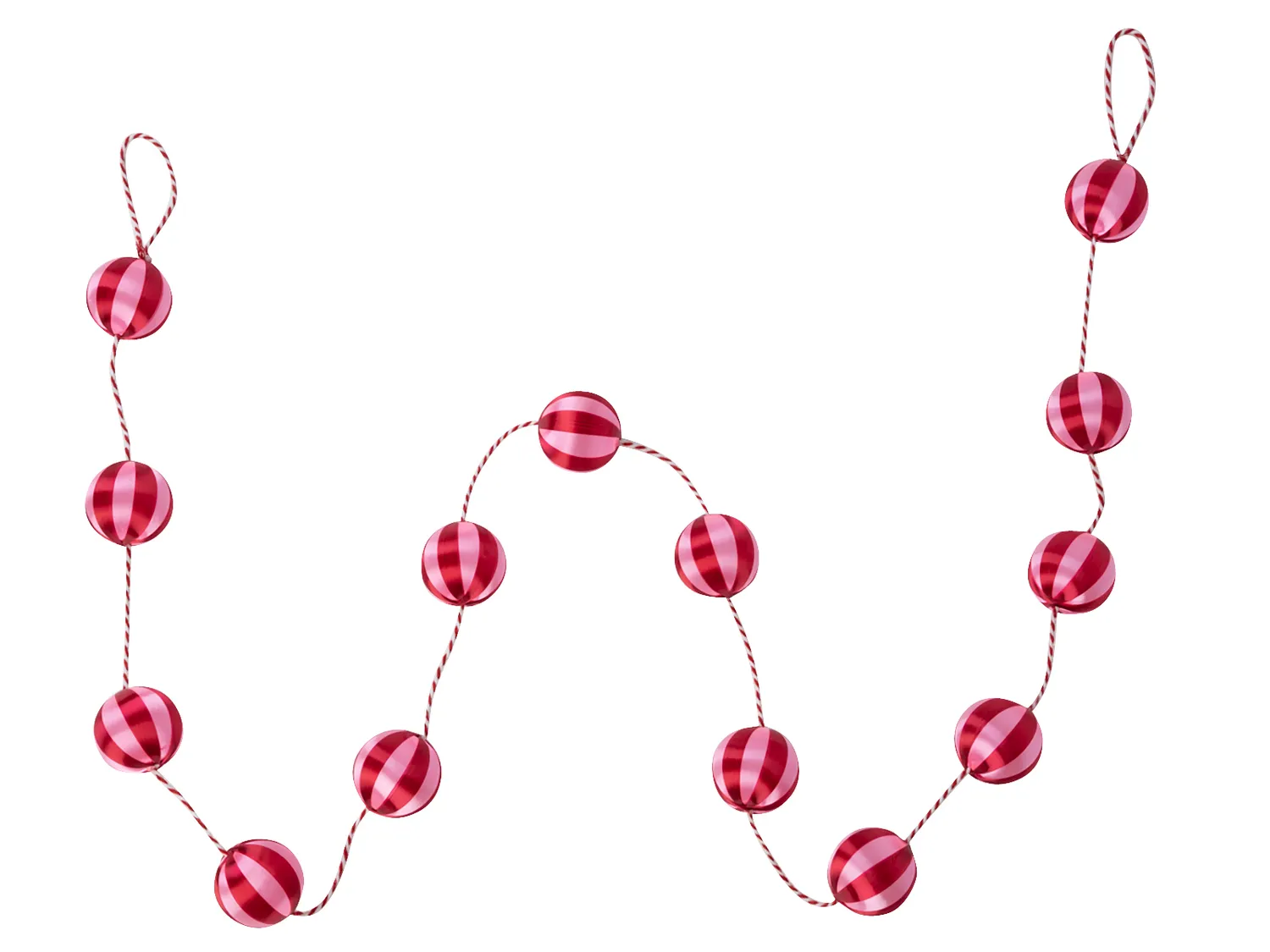 Wibra Ghirlanda Palline Natale 146 cm