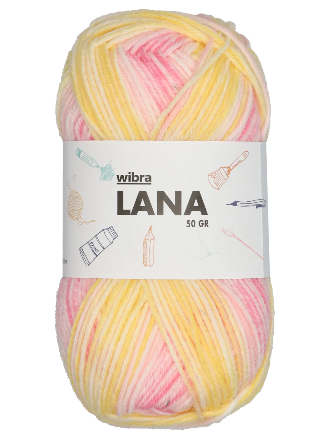Wibra Lana filato per maglia 50 g 165 m