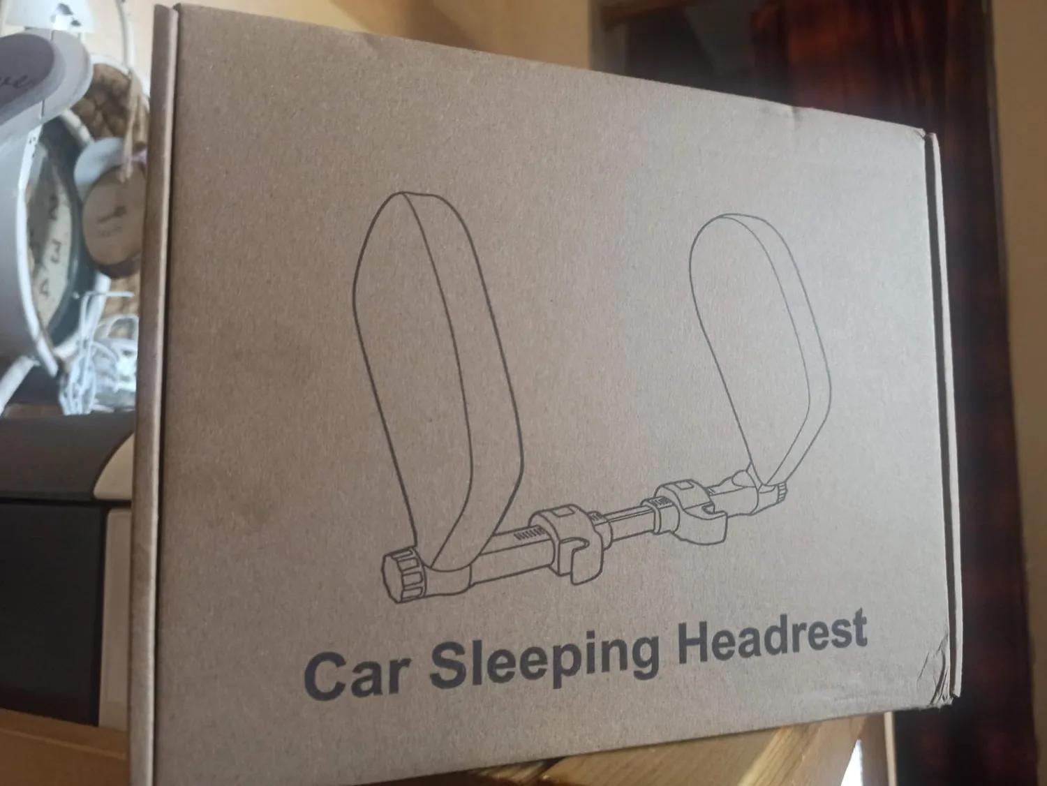 Kaefuys poggiatesta auto 360° memory foam removibile