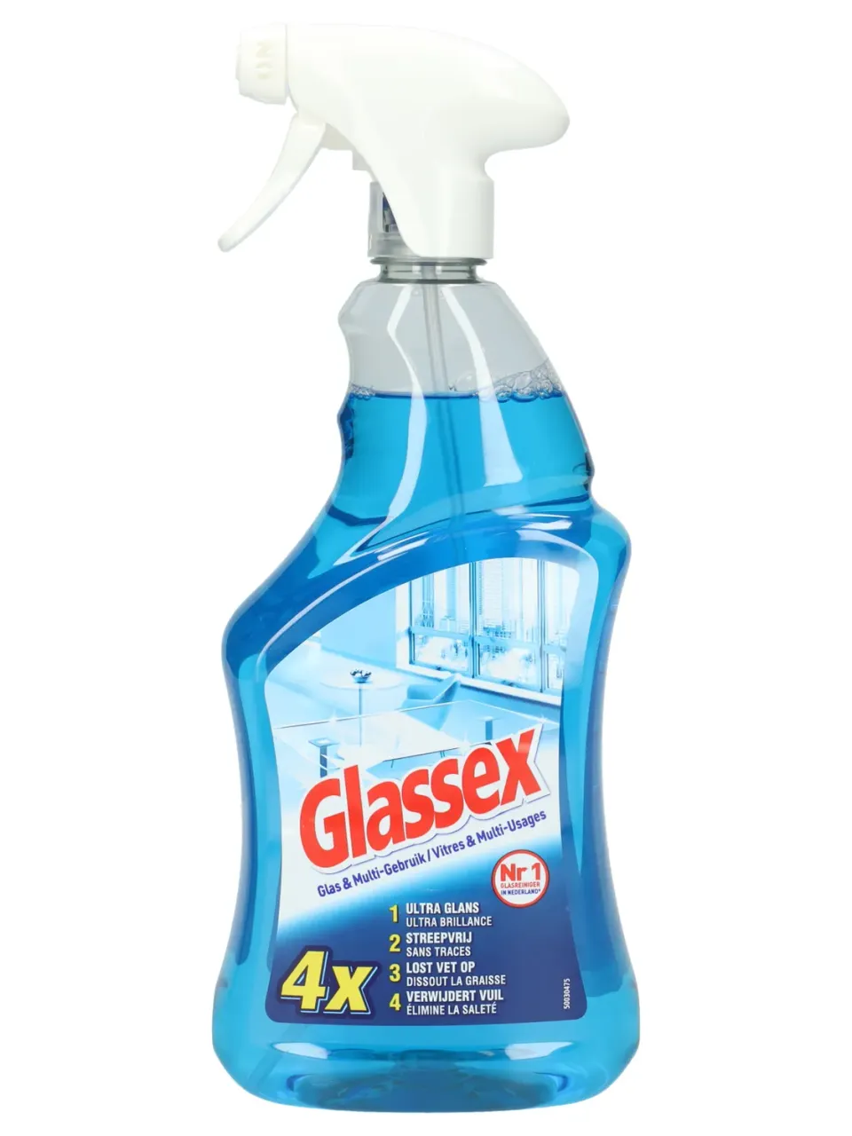 Wibra Glassex detergente vetri spray 750 ml antialoni