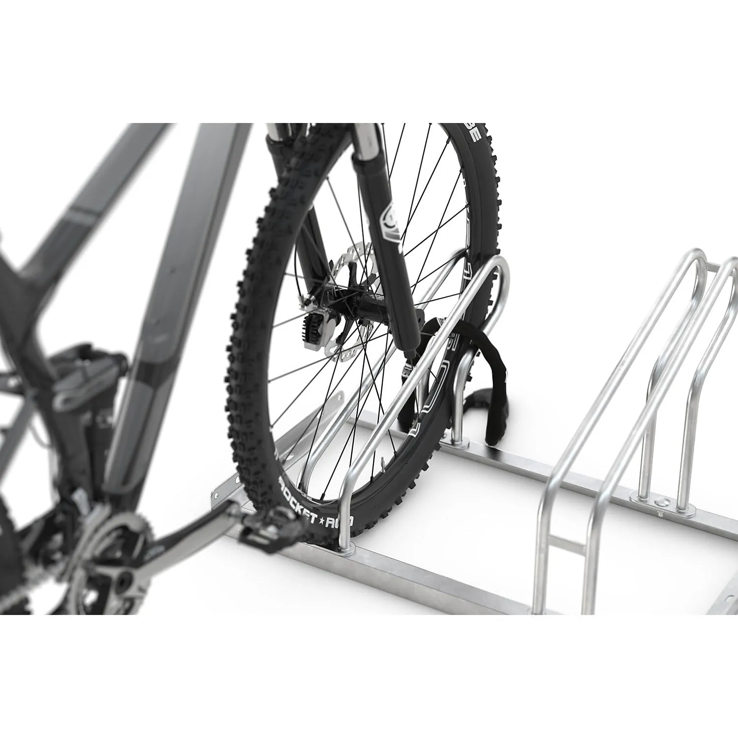 Kaiserkraft eurokraft pro rastrelliera bici 2 posti acciaio zincato