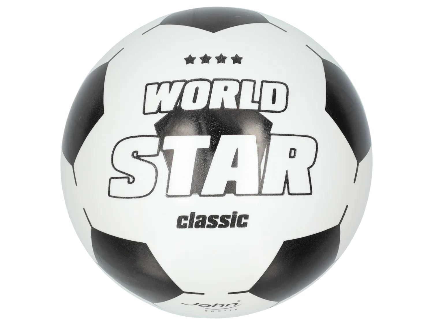 Wibra World Star Pallone Plastica Leggero 23 cm
