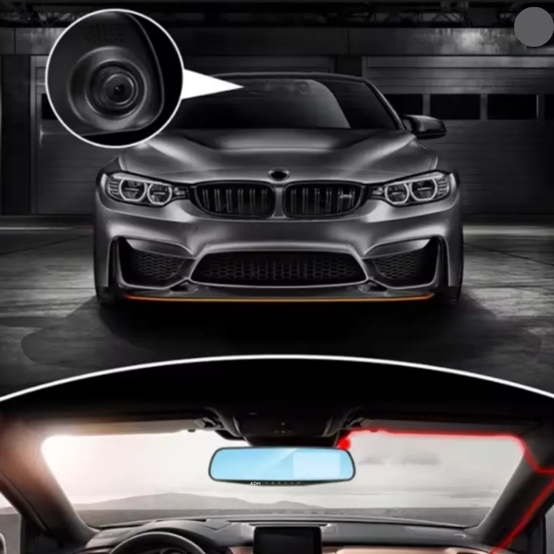 ADAMANTA ADM 191 Dash Cam Full HD con Retrocamera