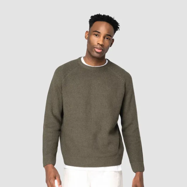 3BPRO NS911 pullover uomo trecce grosse bio