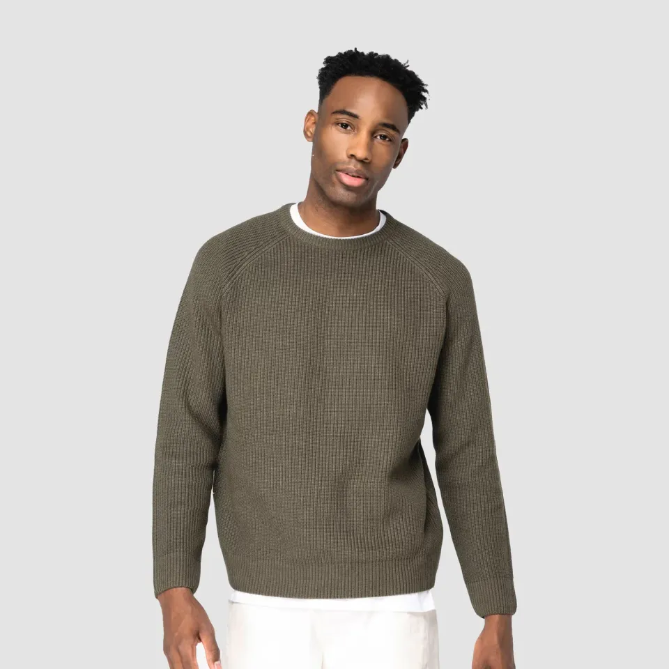 3BPRO NS911 pullover uomo trecce grosse bio
