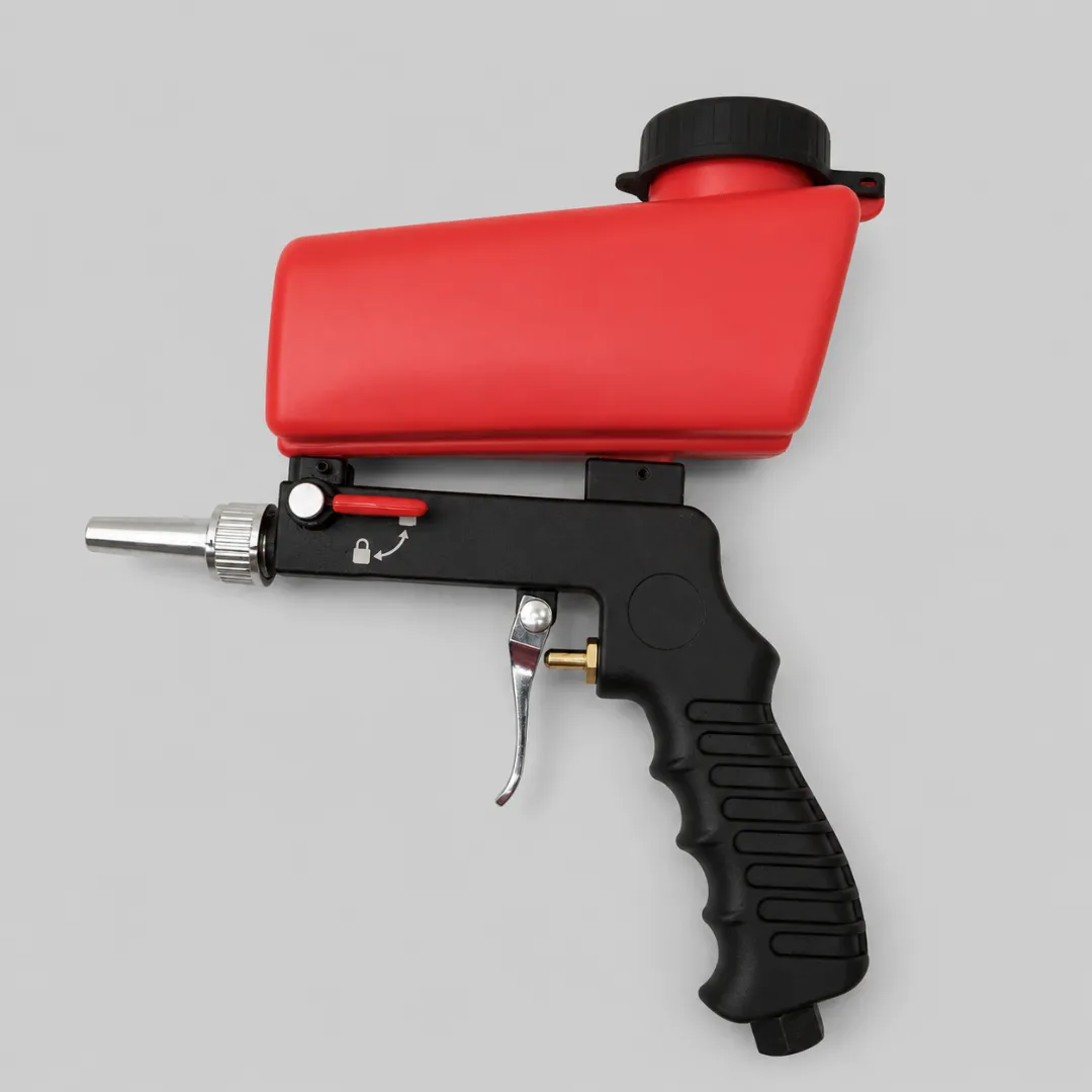 ADAMANTA 7111 pistola sabbiatrice pneumatica con tramoggia