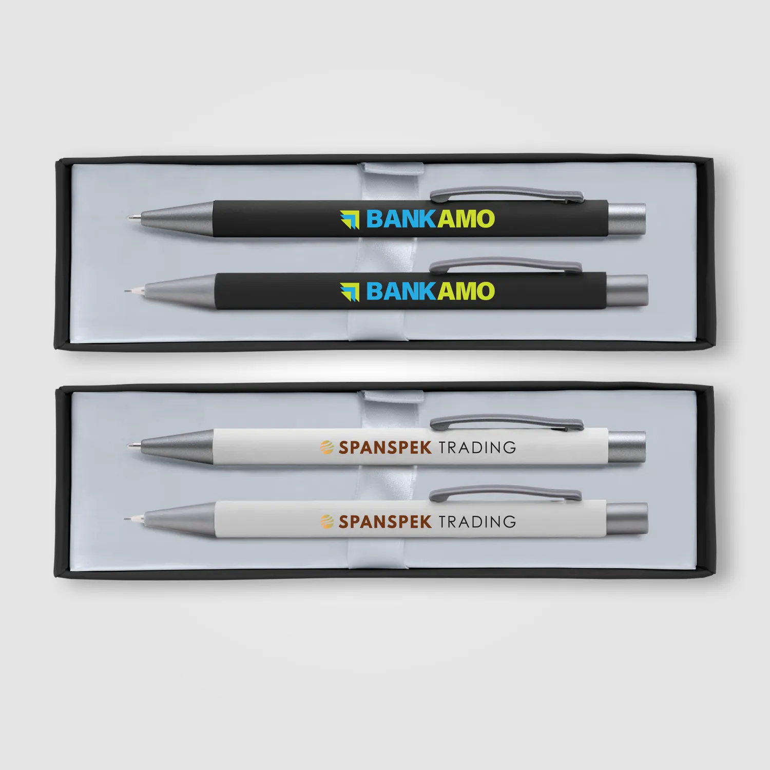 3BPRO Bowie set penna e portamine in metallo personalizzato