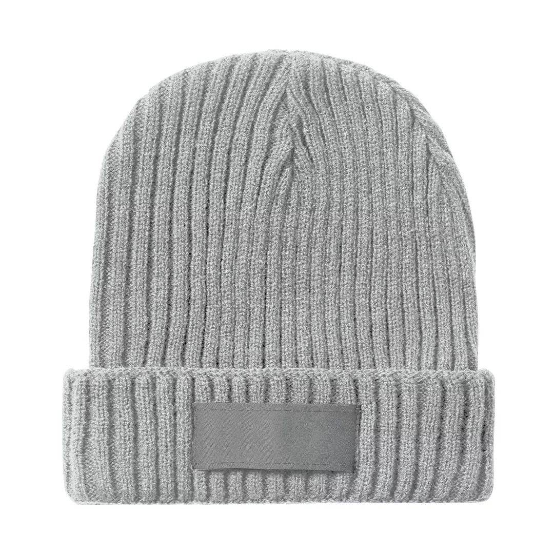 3BPRO bonnet in maglia a coste con etichetta personalizzabile