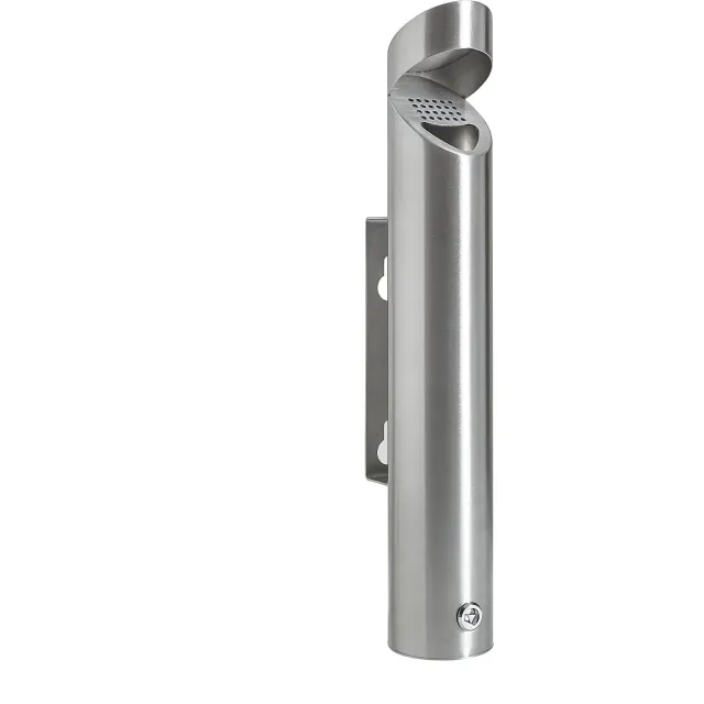 Kaiserkraft eurokraft pro posacenere da parete inox esterno