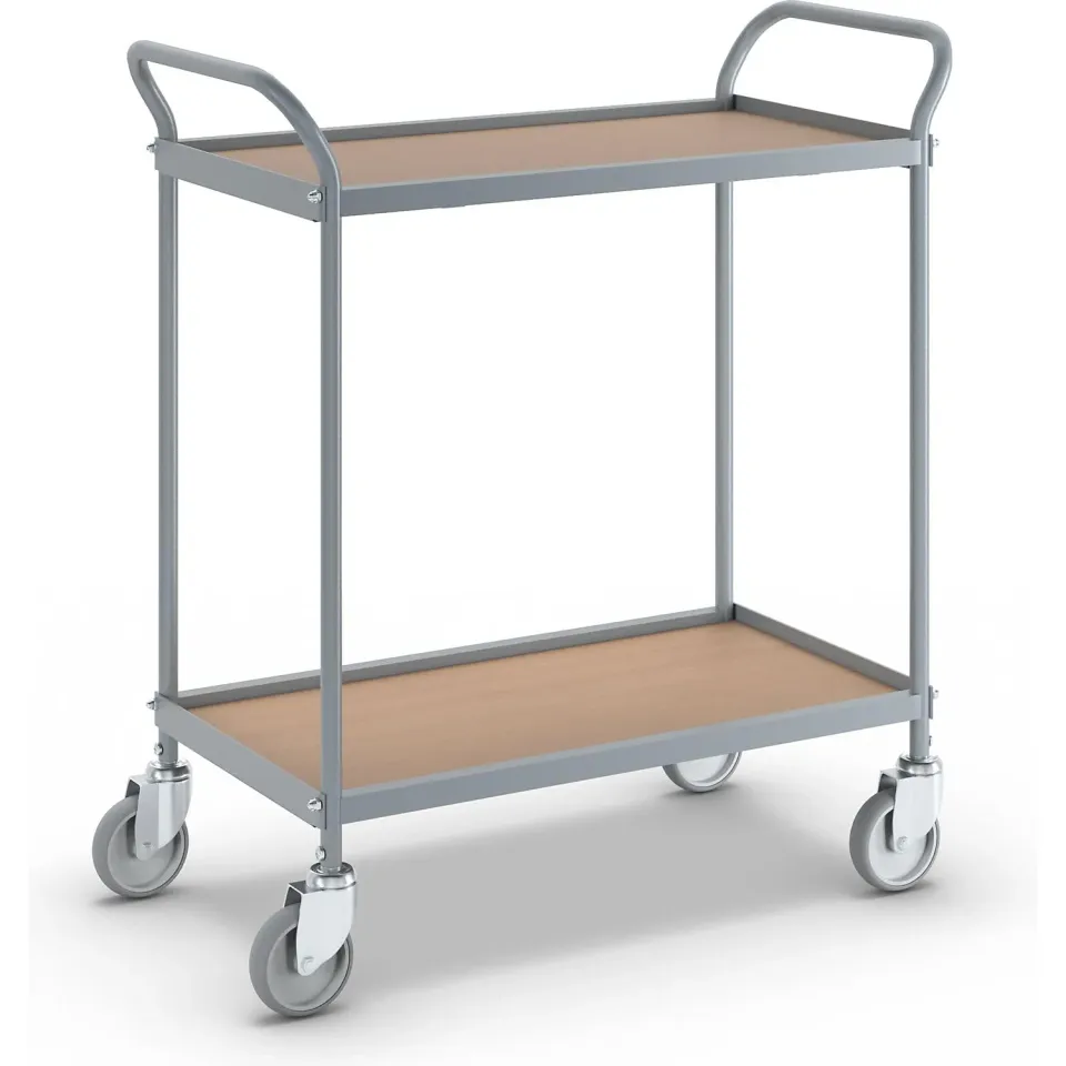 Kaiserkraft eurokraft pro carrello servizio 2 ripiani 150 kg