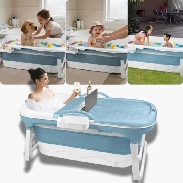 ADAMANTA ADM 530 vasca pieghevole con rullo massaggio