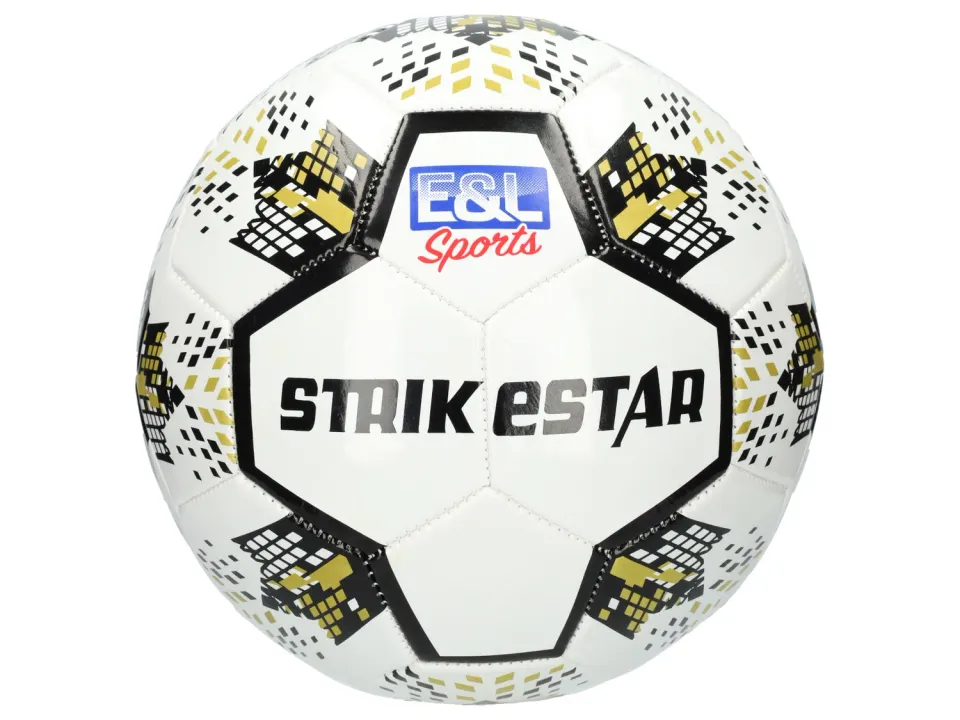 Wibra Strikestar pallone da calcio in ecopelle
