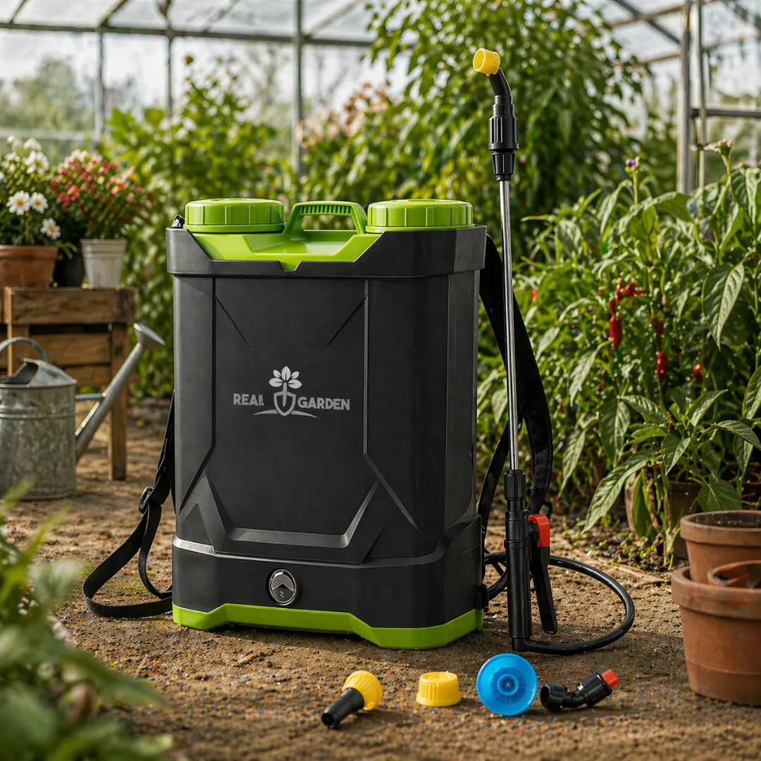 ADAMANTA Real Garden 580 Pompa Irroratrice a Zaino 16L