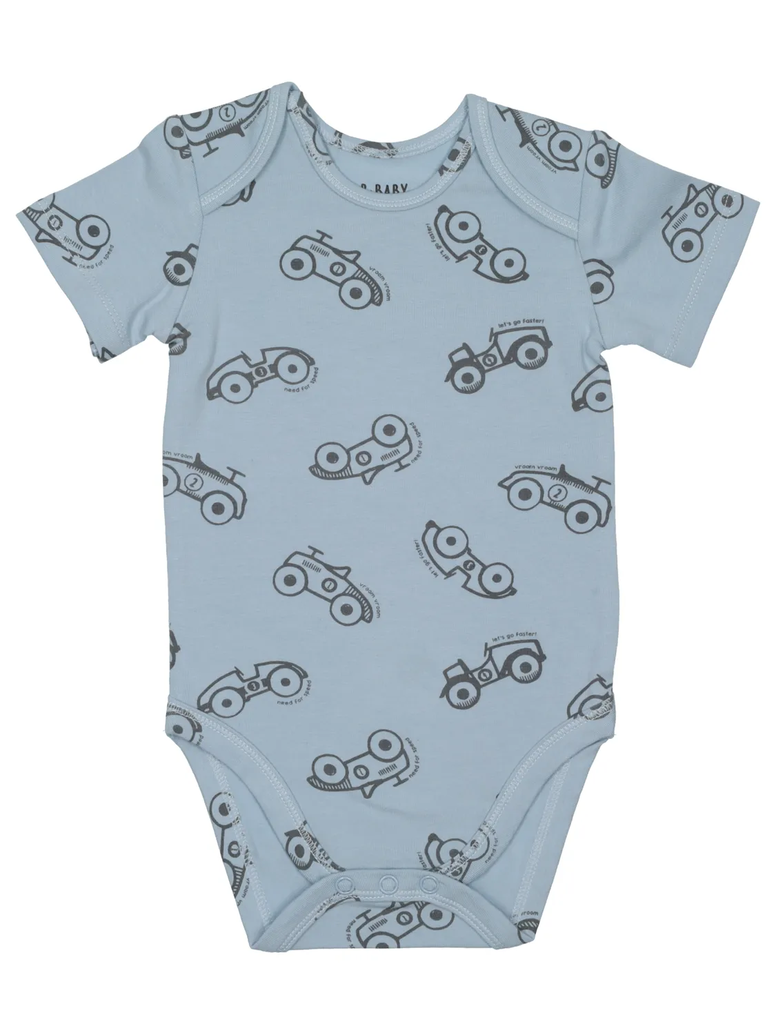 Wibra Body neonato maniche corte cotone