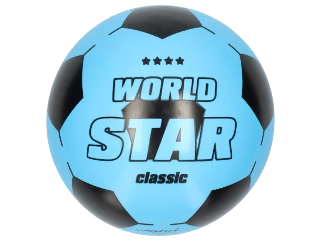 Wibra World Star Pallone Plastica Leggero 23 cm