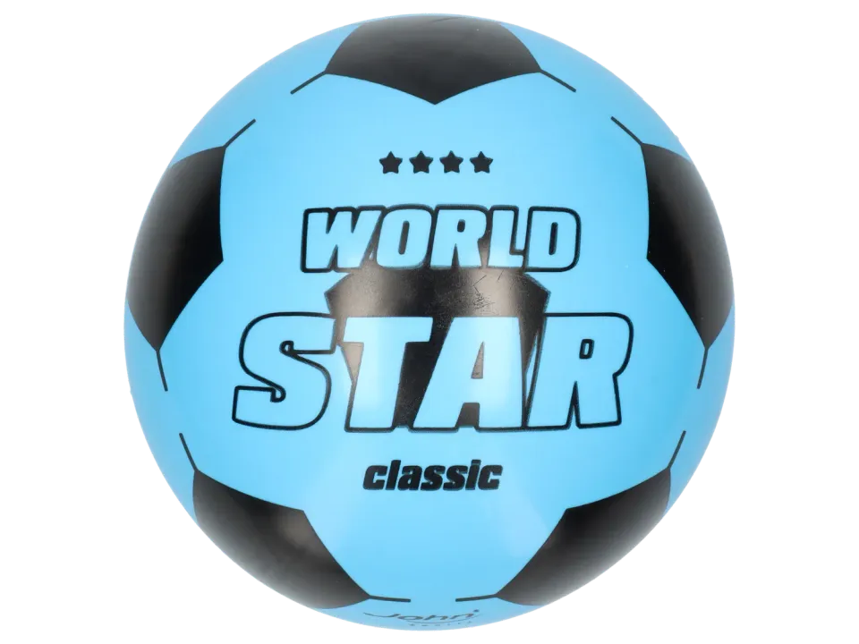 Wibra World Star Pallone Plastica Leggero 23 cm