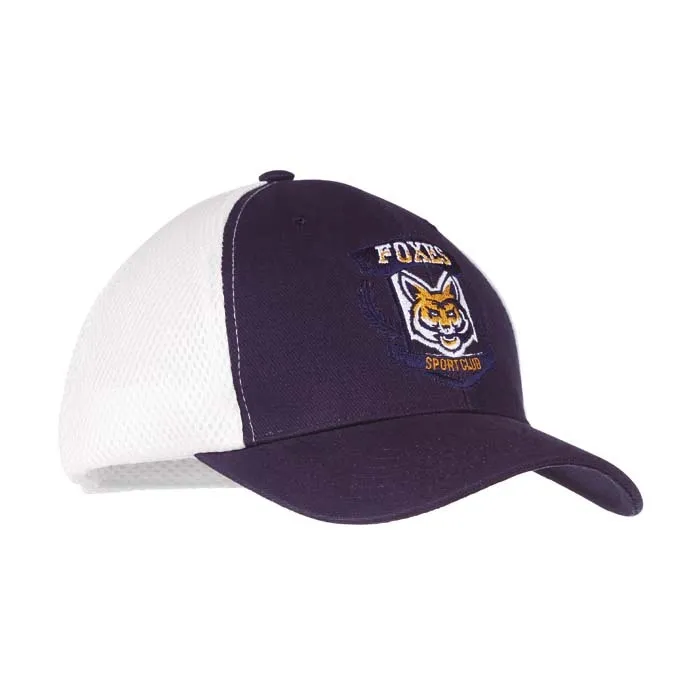 3BPRO MH2313 Cappellino sportivo 6 pannelli cotone e rete