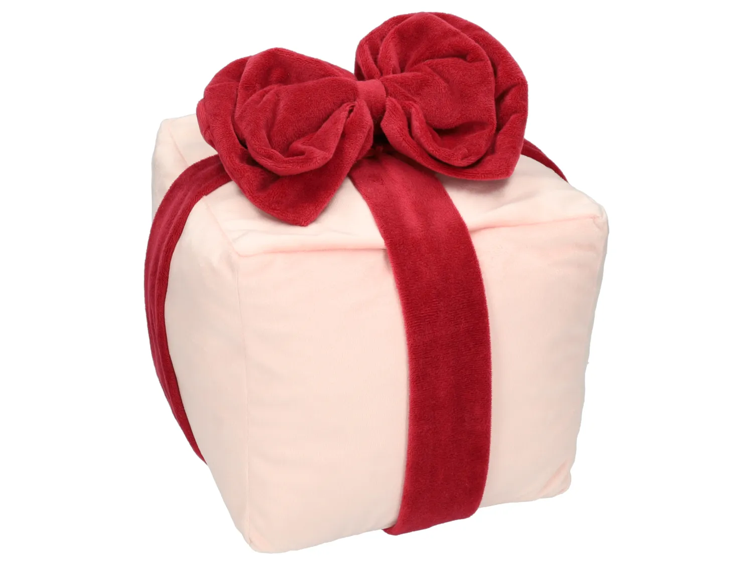 Wibra cuscino Natale regalo 20x20 cm peluche