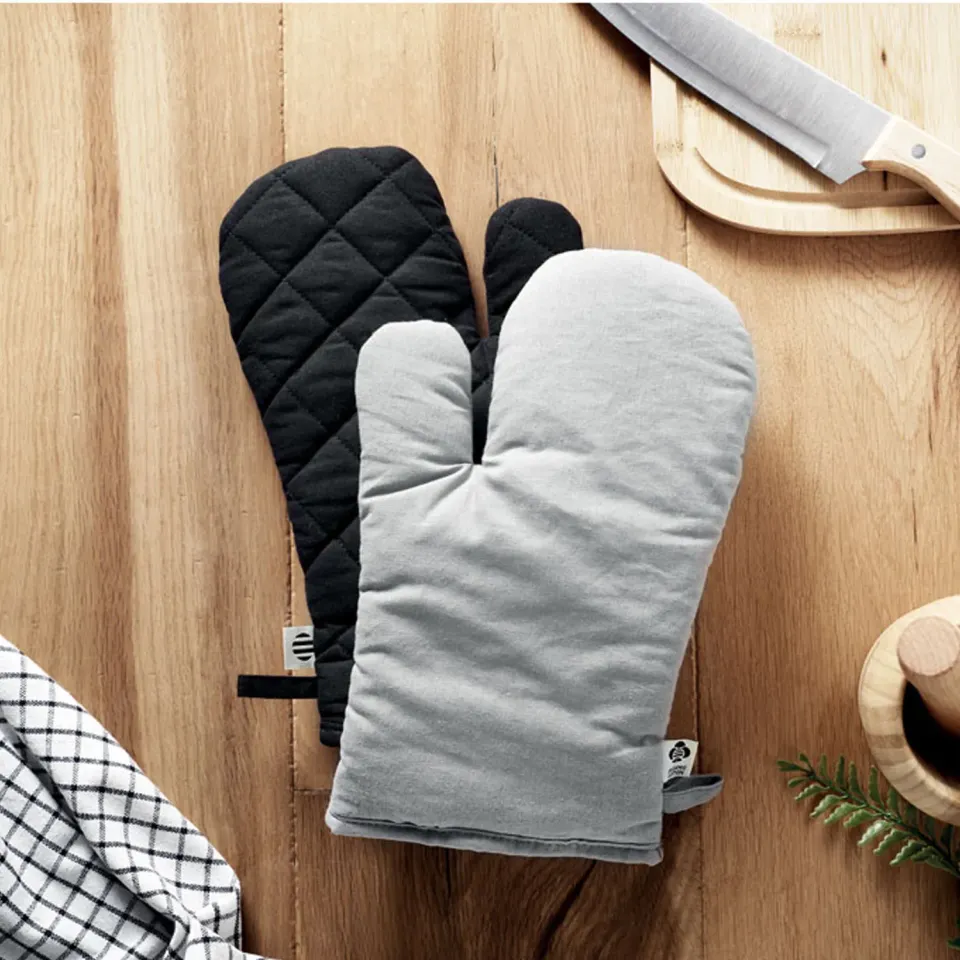 3BPRO MO6381 guanto da cucina in cotone biologico