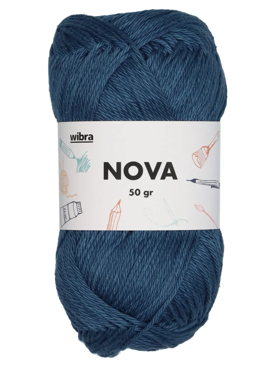 Wibra Nova Gomitolo Cotone 50 g Mercerizzato
