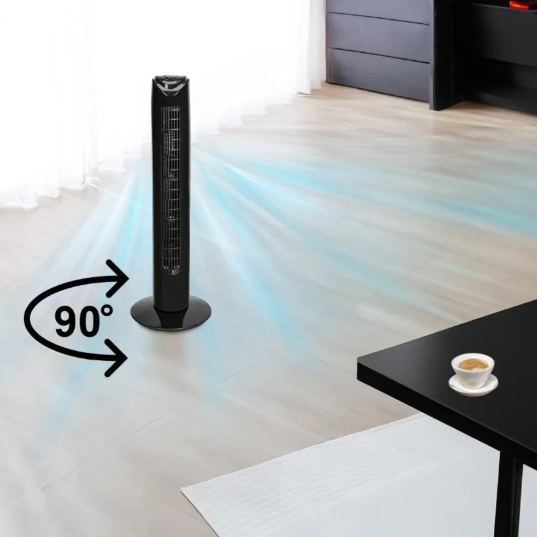 ADAMANTA 7033 ventilatore a torre 45W telecomando