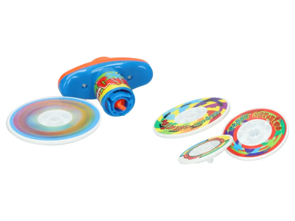Wibra Top Spinner trottole gioco 5 pezzi